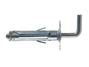 Tassello in acciaio con gancio medio sbs - SBS 9/2 ø mm.9x45 gancio mm.15 - Nessuna Descrizione per questo prodotto