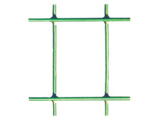 Rete elettrosaldata zincata plastificata verde esaplax maglia mm.50x76 maglia 76,2x50,8 filo ø mm.2,5 est. - cm.150h. - rete zincata e plastificata attraverso il processo di plastificazione 'GALVAPLAX PROCESS' la rende resistente sia al gelo che...