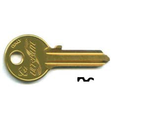 Chiavi per cilindri cisa 4 spine grandi cs205u - CS205U SX ultralite gialle - utilizzo principale: per lucchetti