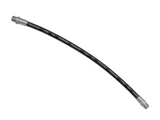 Tubi flessibili per ingrassatore - mm.400 - adatto per ingrassatori a leva, fornito senza testina, attacchi filetto maschio 10x1