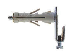 Tassello in nylon con gancio sb - SB 12/10 ø mm.12x45 con gancio piatto regolabile - Nessuna Descrizione per questo prodotto