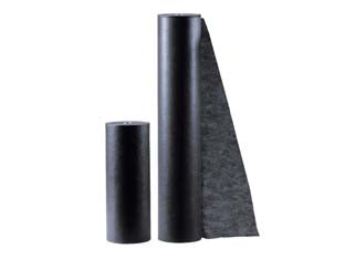 Telo tessuto tnt in rotoli nero gr.50 - cm.80h. rotolo da mt.20 peso gr.50/mq - impiego: agricoltura per protezione orti e piante da frutto