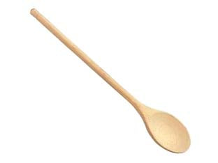 Cucchiaio ovale in legno -cm.40 - in legno di faggio