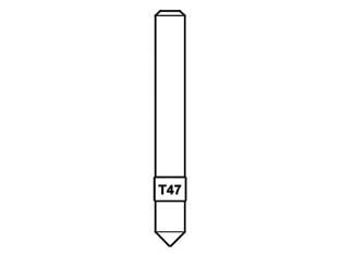 Tastatore t47 per matrix - per chiavi Iseo, Agb