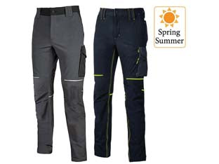 Pantalone world - tg.XXL - asphalt grey - pantalone in tessuto U-4 (U-Power 4 way stretch), molto comodo, resistente morbido sulla pelle, idrorepellente, traspirante e...