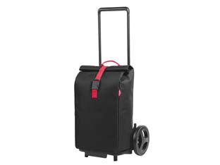 Carrello spesa 60 litri kool - nero - carrello portaspesa con struttura in acciaio e sacca il poliestere termica dotata di un rivestimento interno isolante che man...
