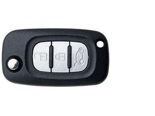 Radiocomando auto con transponder rn-n01r11  renault, lancia, smart - RN-N01R11 - 3 bottoni - una volta programmato consente di riprodurre le funzionalità della chiave veicolo originale, dotato di 3 tasti, in dotazione ...