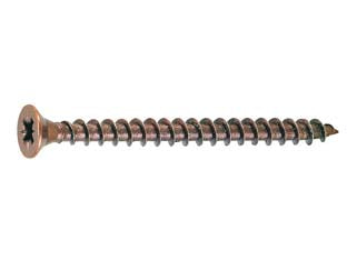 Vite truciolare tsp cava pz interamente filettata in acciaio bronzato - ø mm.2,5x10 - interamente filettata, vite TSP impronta POZIDRIV per truciolare, in acciaio temperato C1022 bronzato