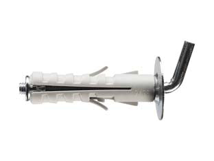 Tassello in nylon con gancio corto pa 6 enp/gc - ø mm.12x45 - Nessuna Descrizione per questo prodotto