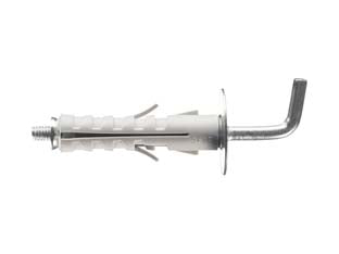 Tassello in nylon con gancio lungo pa 6 enp/gl - ø mm.12x45 - Nessuna Descrizione per questo prodotto