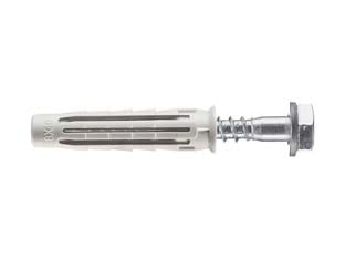 Tassello in nylon con vite te e rondella  pa 6 t6/vte r - ø mm.14x70 - Nessuna Descrizione per questo prodotto