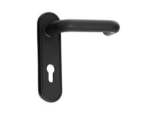 Maniglia per maniglioni antipanico fast e prestige 07076260 - (07076260) - placca con maniglia e foro cilindro, in dotazione: viti di fissaggio e istruzioni di montaggio e di manutenzione, abbinabile ...
