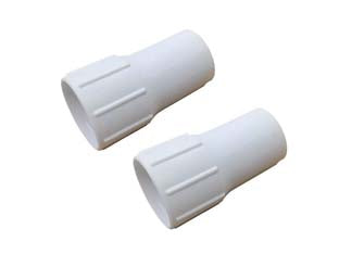 Connettore tubo aspirante corrugato per piscine - mm.38 in confezione da pz.2 - utilizzo con tubo piscine