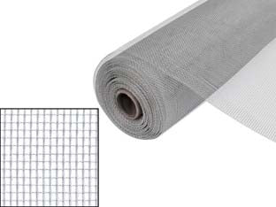Zanzariera in alluminio brite kote 18/16 - maglia 18/16 - cm.100 x mt.30 - colore argento - Nessuna Descrizione per questo prodotto