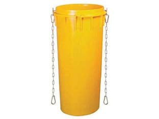 Tramoggia convogliatore detriti taboga - cm.50x110 - in polietilene, convogliatore scarica detriti, modello completo, comprensivo di agganci e catene per il fissaggio, può essere...
