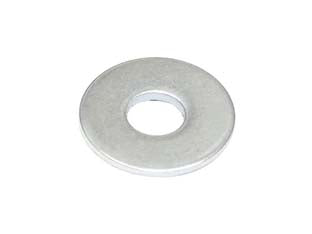 Rondella grembialina tranciata tre volte il foro in blister - 10x30 in blister pz.10 (B) - in acciaio zincato UNI 6593 DIN 9021